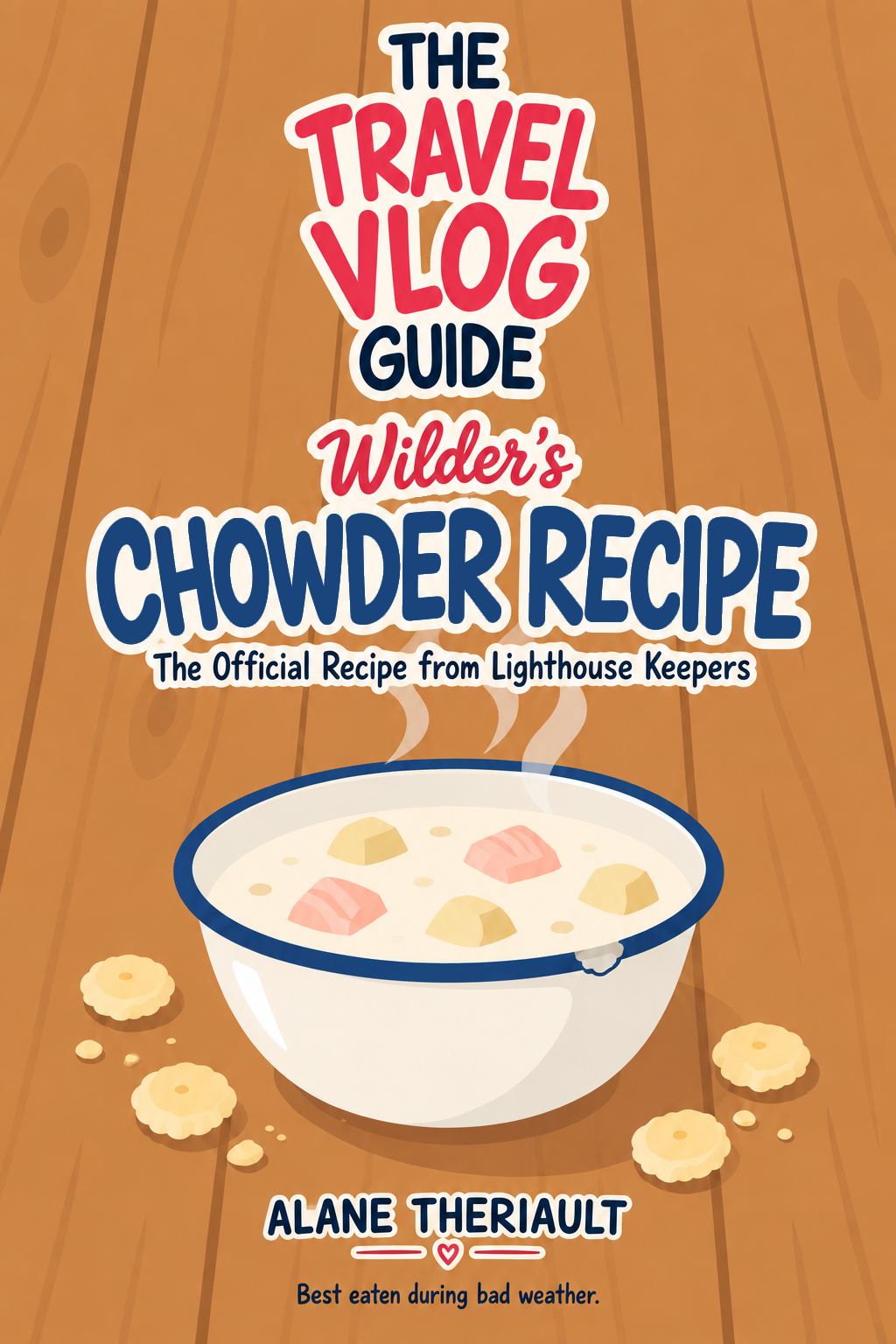 Wilder's Chowder Recipe cover from The Travel Vlog Guide to Lighthouse Keepers